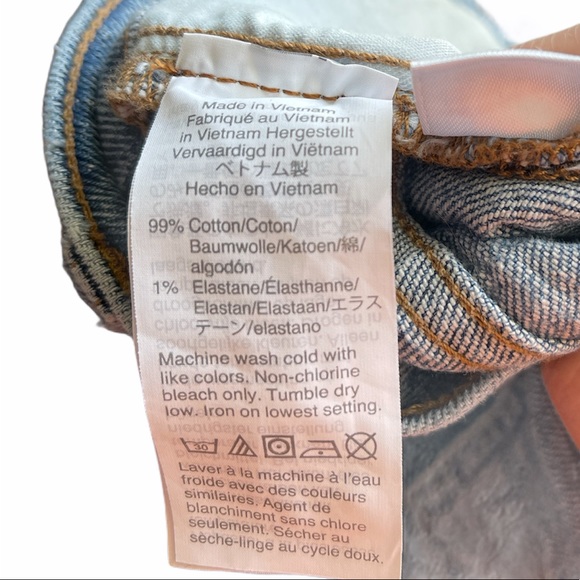 Madewell The Perfect Vintage Crop Jean - plus size - Picture 8 of 9